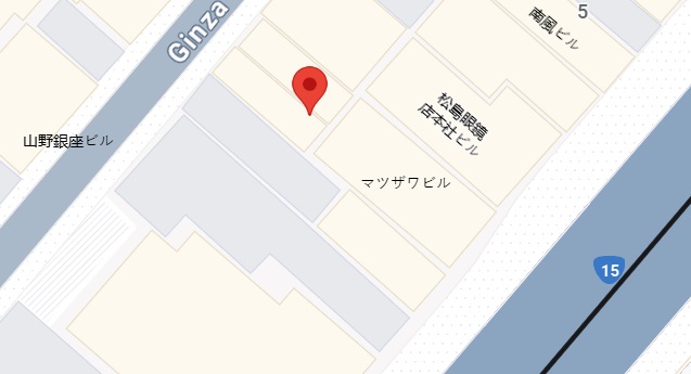 ハナビハナスタジオ Ginza location map placeholder